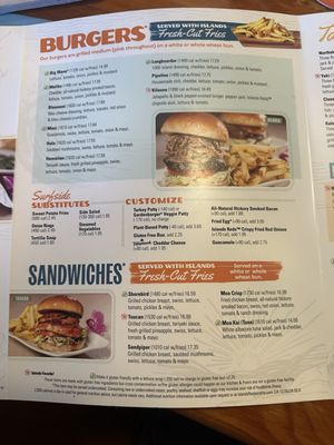Menu photo 2 Islands Restaurant Huntington Beach, CA