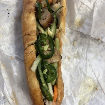 Roll Play - Create-your-own banh mi with caramel pork belly - Vietnamese Near Me - Vienna, Virginia Roll Play - Create-your-own banh mi with caramel pork belly - Vietnamese Near Me - Vienna, Virginia