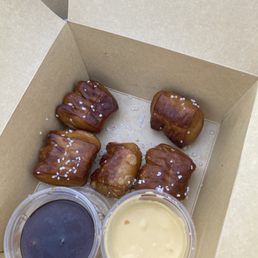Pretzel Nugs- definitely ate half before getting a photo! Yum!
