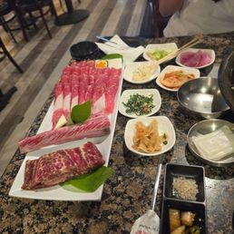 Good food good korean bbq so far.. 1st time eating here. Good food good korean bbq so far.. 1st time eating here.