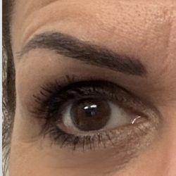 Faline's Skin & Permanent Makeup - Microblading eyebrow result