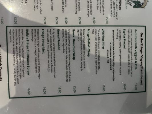 Menu photo 1 X Golf Hilton Head Bluffton, SC Menu photo 1 X Golf Hilton Head Bluffton, SC