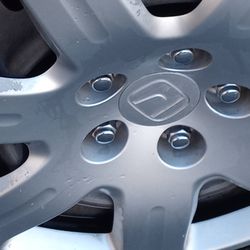 Magic Brush Car Wash - my old rims-looking good
