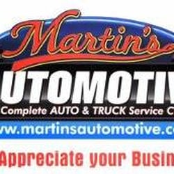 Martin's Automotive & Mufflers