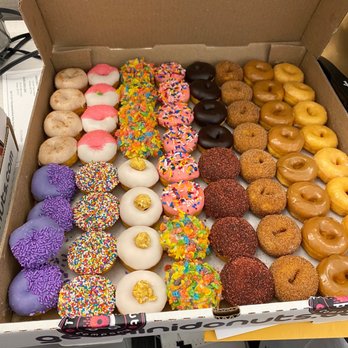 Lil' Funky Donuts - Work potluck with Assorted 5 Dozen - Donuts Near Me - Portland, Oregon Lil' Funky Donuts - Work potluck with Assorted 5 Dozen - Donuts Near Me - Portland, Oregon