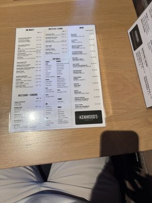 Menu photo 2 Kenwood's Kitchen & Tap Costa Mesa, CA Menu photo 2 Kenwood's Kitchen & Tap Costa Mesa, CA