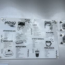 Coquí Pan Dorado - Menu