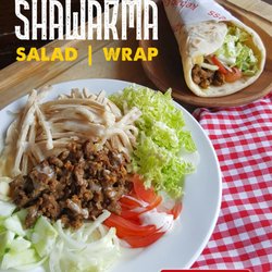 Kebab Express - Beef Shawarma and Salad