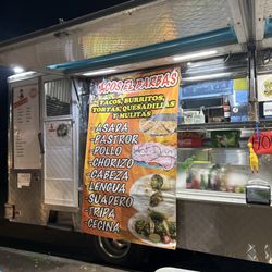 Tacos El Barbas - Menú