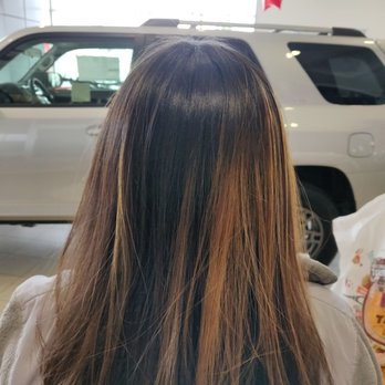 Pretty Steph Salon - Her version of a BALAYAGE!! Uneven color!! - Hair Salons Near Me - San Diego, California