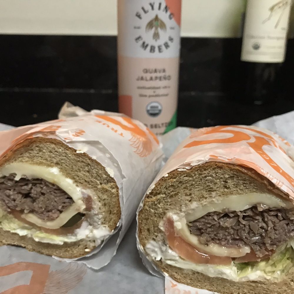 Hot roast beef sandwich Hot roast beef sandwich