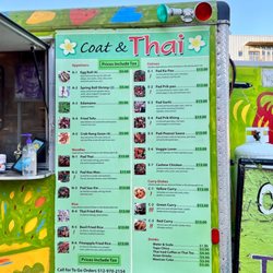 Coat & Thai - Menu