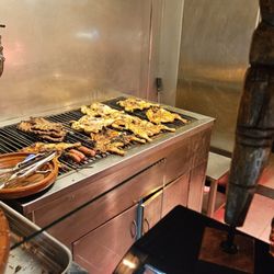 Frangasqueira Nacional - The grill (and owner in the kitchen)