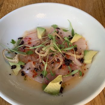 Chloe - Hamachi crudo - New American Near Me - Washington, DC, District of Columbia Chloe - Hamachi crudo - New American Near Me - Washington, DC, District of Columbia