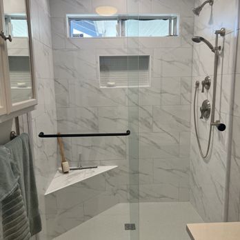 Jcustom Stone - New custom tiled shower - General Contractors Near Me