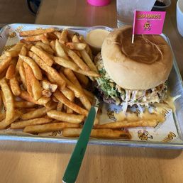 Double stack burger Double stack burger