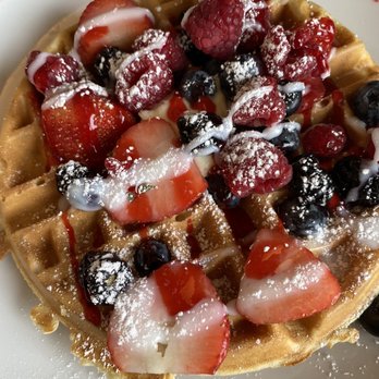 Eggsquisite Cafe - Wildberry waffle - Breakfast & Brunch Near Me - Southlake, Texas Eggsquisite Cafe - Wildberry waffle - Breakfast & Brunch Near Me - Southlake, Texas