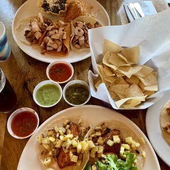 Los Agaves - Chicken tacos and salmon tacos - Tacos Near Me - Santa Barbara, California