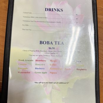 4 Sisters - Menu - Vietnamese Near Me - Bremerton, Washington