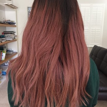 Alyssa Hare - Took around 6 hours but was absolutely worth it! Had to take this photo at home because we finished at night. - Hair Stylists Near Me