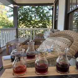 Embudo Valley Vineyards - Tasting time
