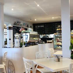 Bungalo Cafe - Inside. Bungalo Cafe Auckland. February 2023
