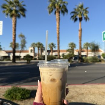 Varraco Coffee + Roasters - Brown Sugar Iced Latte - Coffee & Tea Near Me - Palm Desert, California Varraco Coffee + Roasters - Brown Sugar Iced Latte - Coffee & Tea Near Me - Palm Desert, California