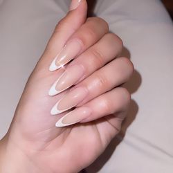 Select Nails & Spa - French tip almond acrylic set