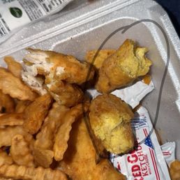 what is supposed to be a chicken strip.... what is supposed to be a chicken strip....