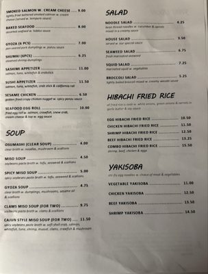 Menu photo 7 Asi Fusion Kenner, LA