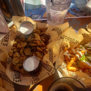 Woodson's Local Tap + Kitchen - Fried jalapeños & Austin fries - Comfort Food Near Me - Conroe, Texas