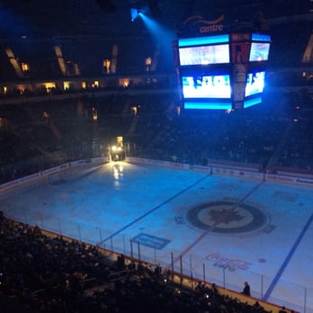 Canada Life Centre - Just before the National Anthems - Stadiums & Arenas Near Me - Winnipeg, Manitoba