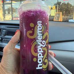 Dragonfruit Lemon Slushy with Boba- add Salted Cheese- BEST!!! Dragonfruit Lemon Slushy with Boba- add Salted Cheese- BEST!!!