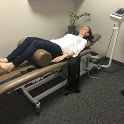 Westchester Chiropractic & Wellness - Patient on our decompression table