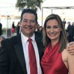 Greg Ginsburg,MD FACS - Dr. Ginsburg and his wife at a charity event.