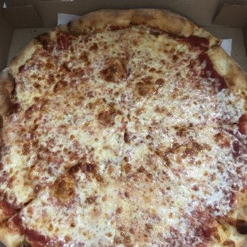 Sal's Pizza Bar - Large plain pie for delivery... really good - Desserts Near Me - West New York, New Jersey