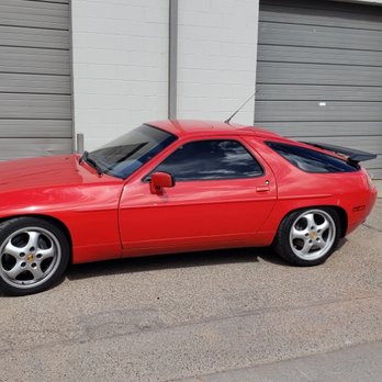 Desert Reflections Tint - Sleek Porsche 928 sporting a darker ceramic film.. - Home Window Tinting Near Me - Albuquerque, New Mexico