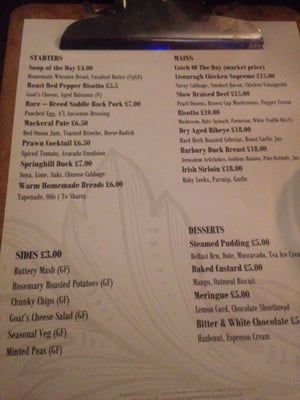Menu photo 2 Havana Bank Square Belfast, BFS Menu photo 2 Havana Bank Square Belfast, BFS