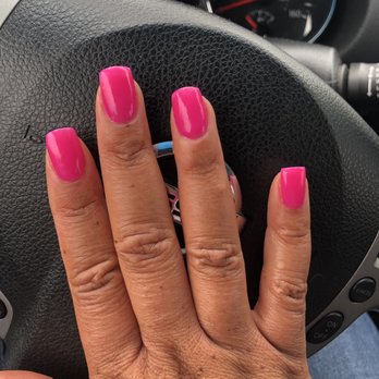 District Nail Bar - Very pretty color...can't recall the number - Nail Salons Near Me - Allen, Texas