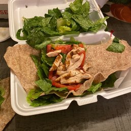Chicken Caesar wrap Chicken Caesar wrap
