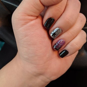 Lovely Nails - Halloween manicure! - Nail Salons Near Me - Vienna, Virginia Lovely Nails - Halloween manicure! - Nail Salons Near Me - Vienna, Virginia