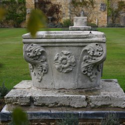 New England Garden Company - Carved Istrian Wellhead