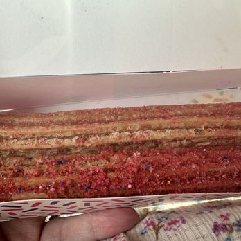 Taco Bell - Birthday cake churro - Fast Food Near Me - Wilkesboro, North Carolina