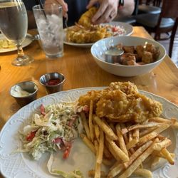 The Orville - 2 piece cod dinner, fries and cole slaw.