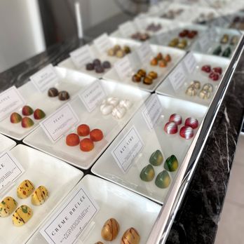 Truman Chocolates - Product Display Case - Chocolatiers & Shops Near Me - Bryan, Texas