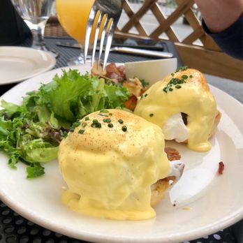 Foundry on Elm - Pork Belly Benedict - Bars Near Me - Somerville, Massachusetts