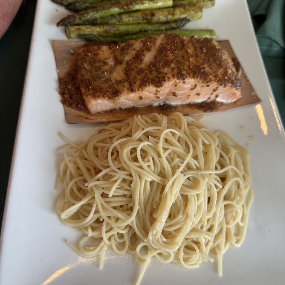 Cedar wrapped salmon Cedar wrapped salmon