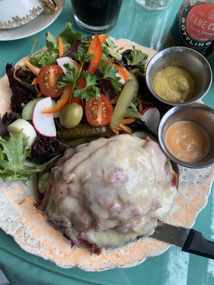Order ​Hot Open Faced Reuben Sandwich food online from Kathleen's Tea Room store, Peekskill on bringmethat.com