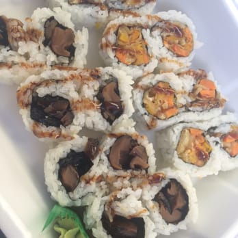Sushi Park - Shiitake rolls and veg tempura rolls - Sushi Bars Near Me - Mississauga, Ontario