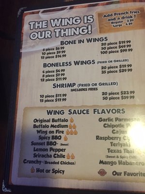 Menu photo 2 Wings Pizza N Things Temple, TX